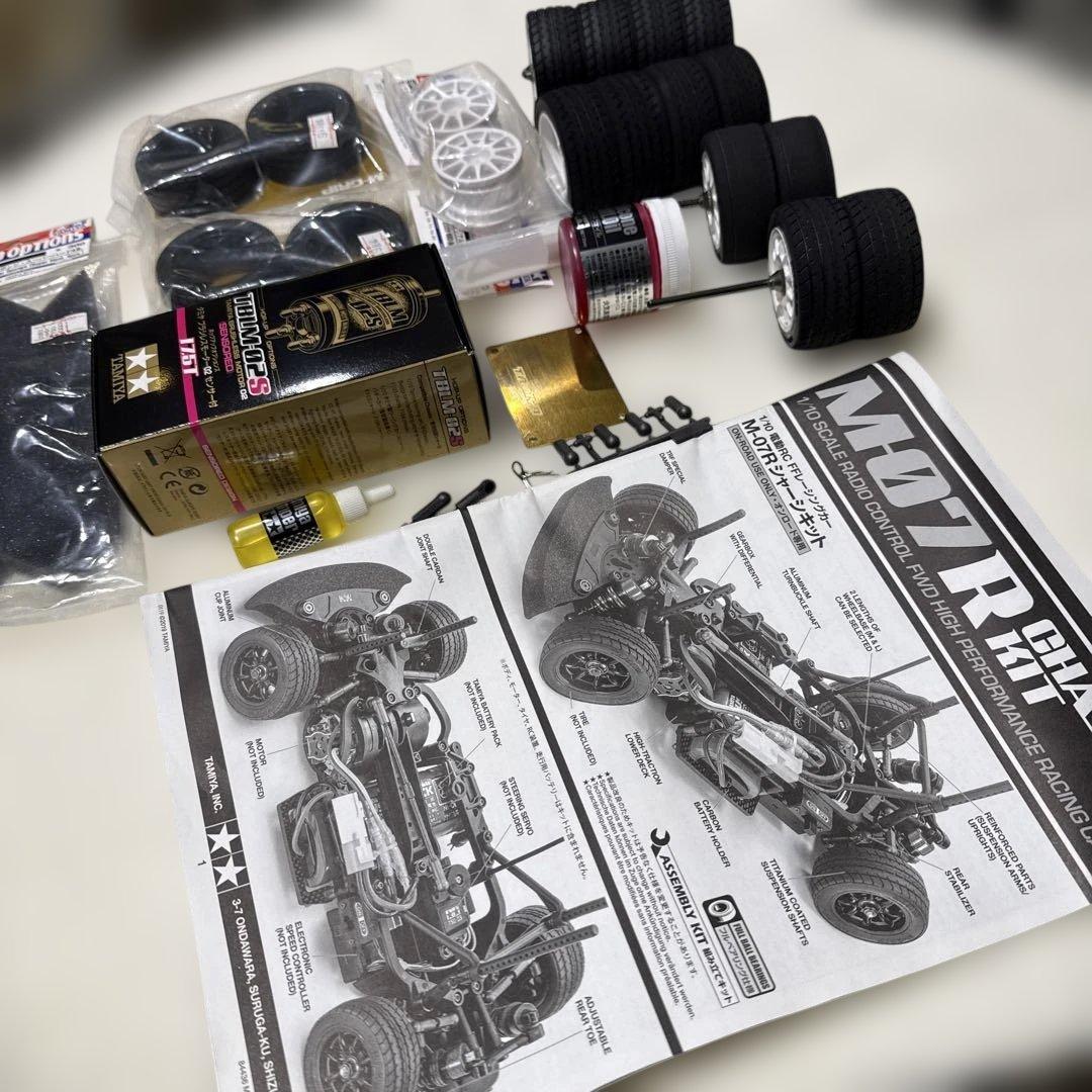 TAMIYA 1/10 M-07R オプション多数　スイフトボディ　引退セット
