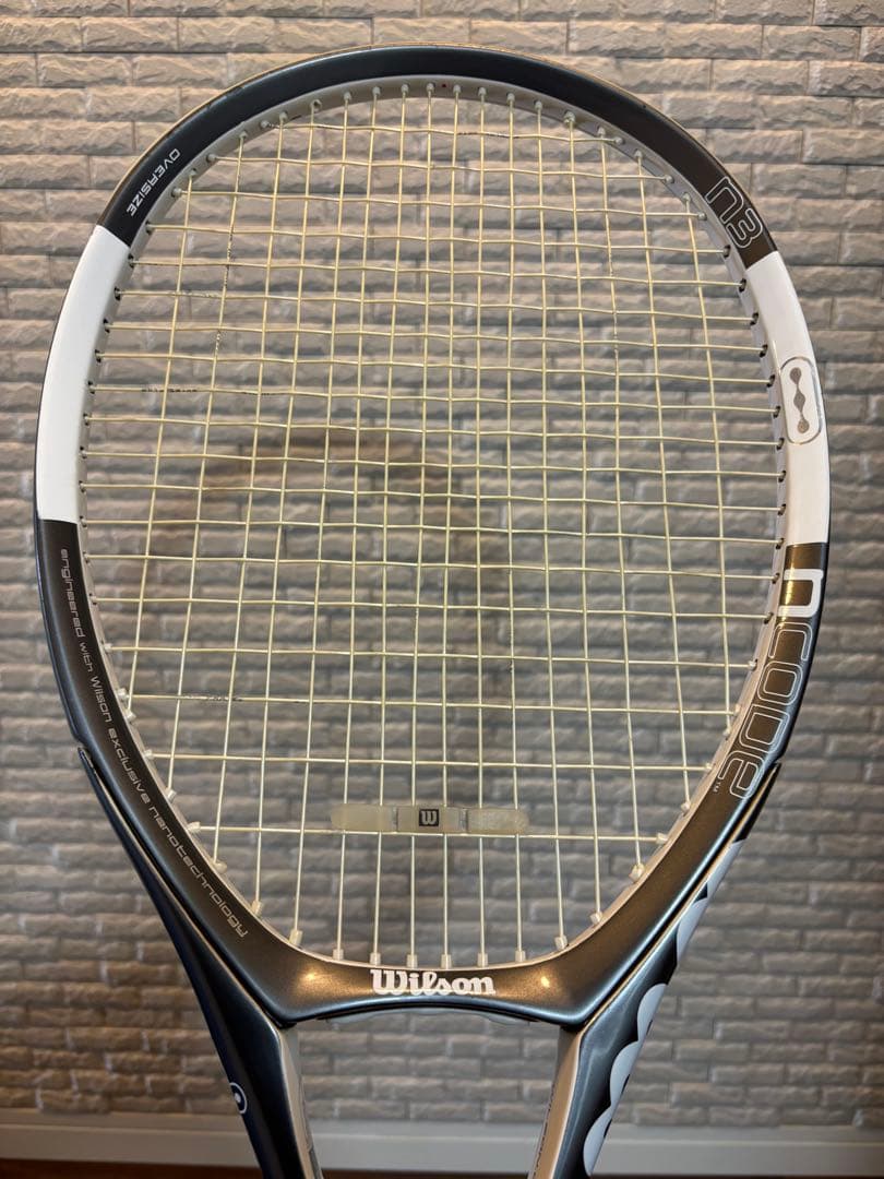 【美品】Wilson ウィルソン テニスラケット ncode n3 デカラケ