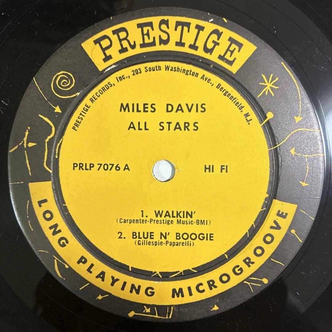 マイルスデイビス 名盤 レコード ウォーキン USモノ盤