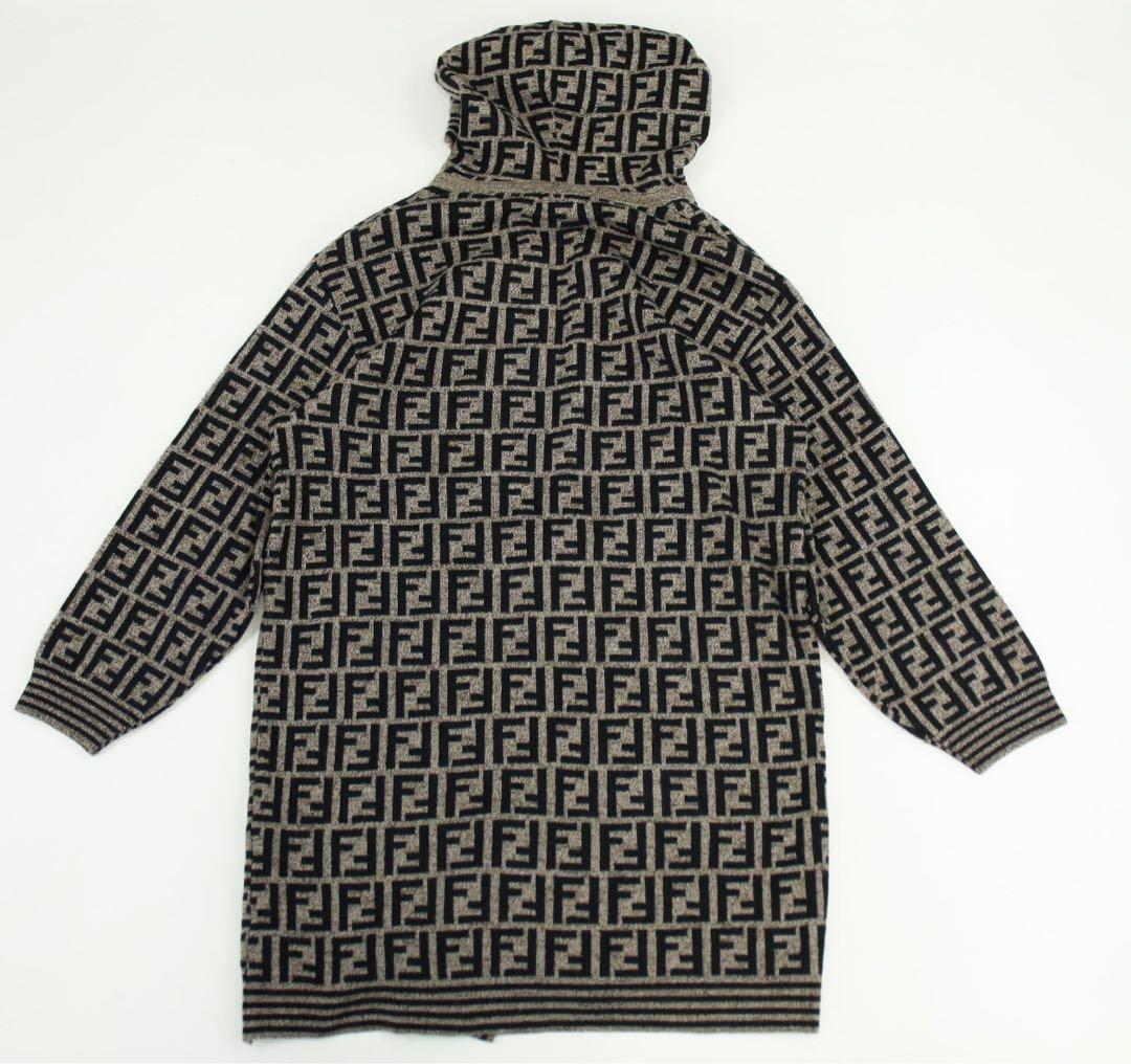 FENDI フェンディ ズッカ ロングカーディガン