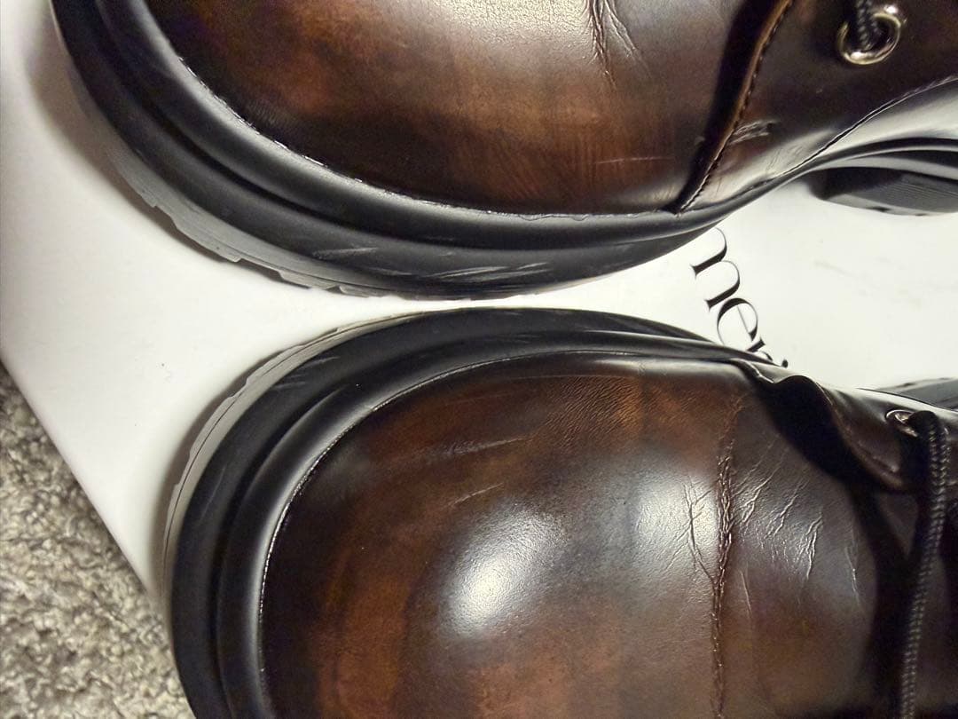AMERI LACE UP TANK SOLE BOOTS ￼ブラウンM