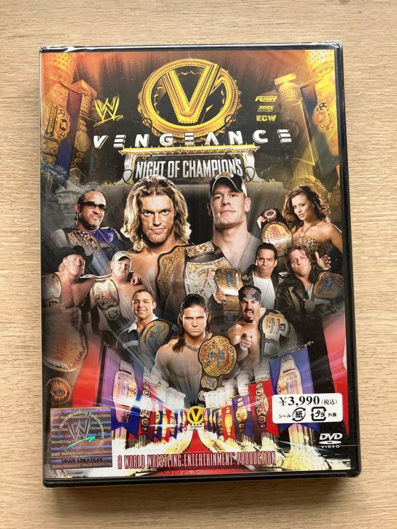 VENGEANCE 2007 日本語字幕版 新品未開封
