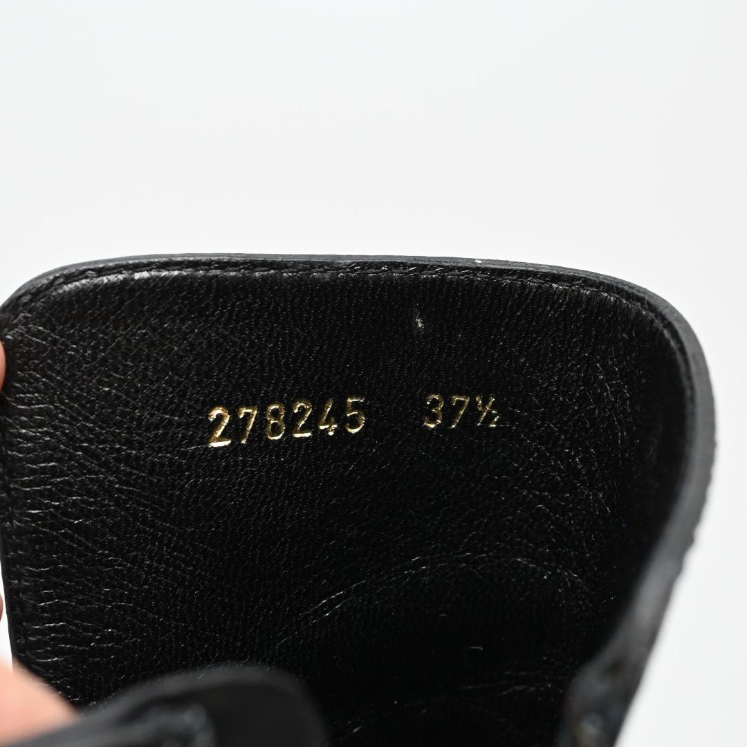 ■ 47654★年 GUCCI グッチ ショートブーツ ブラック