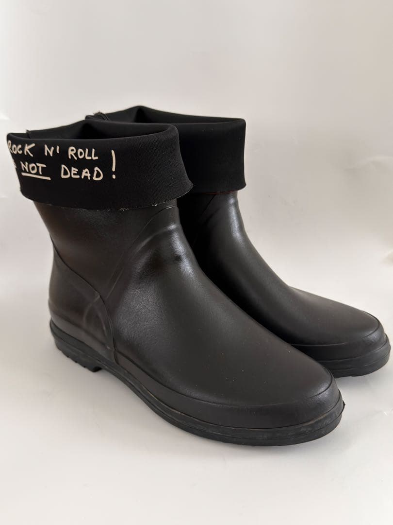 AIGLE × agnès b. コラボのレインブーツ