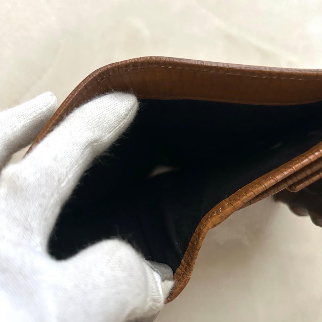 美品 GUCCI グッチ 三つ折り財布 折り財布 GGキャンバス