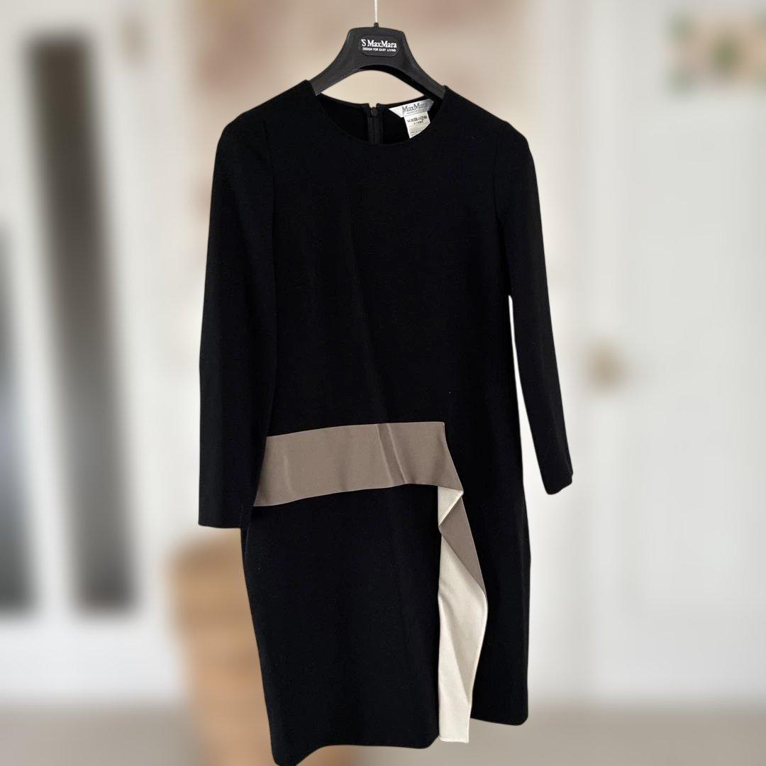 MaxMara ブラック ワンピース 36美品