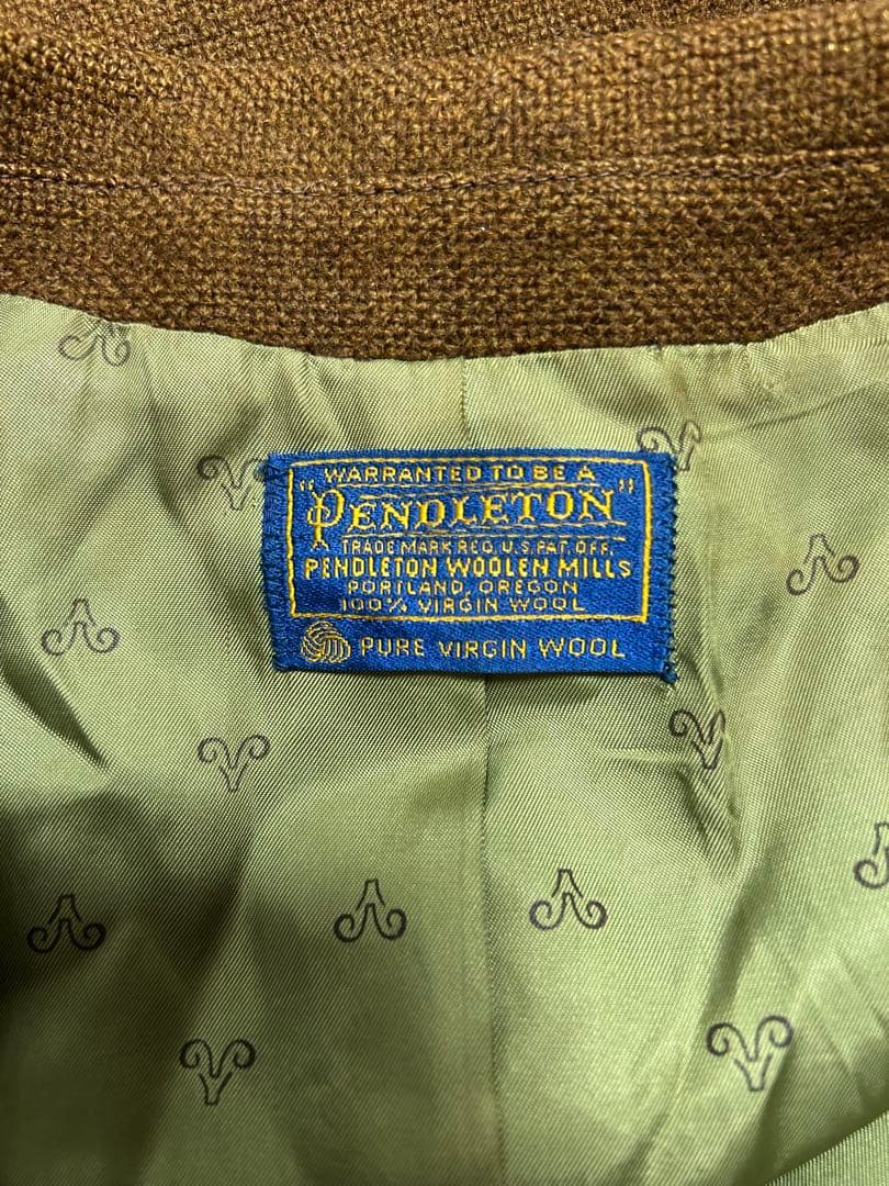 70s PENDLETON ペンドルトン　ヴィンテージ　テーラードジャケット