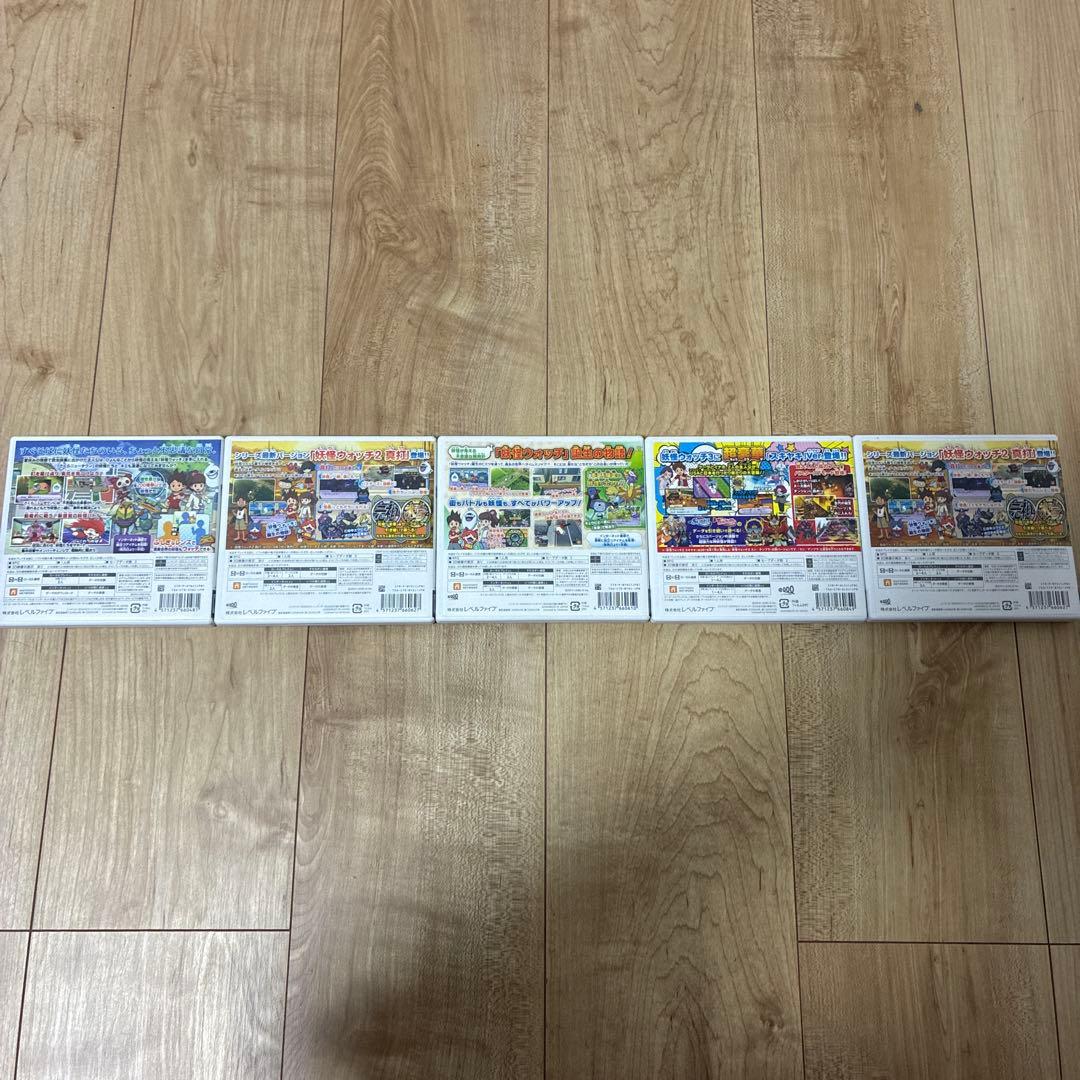 3DSソフト妖怪ウォッチ3スキヤキ入り5本セット 本家真打×2 美品動作確認済み