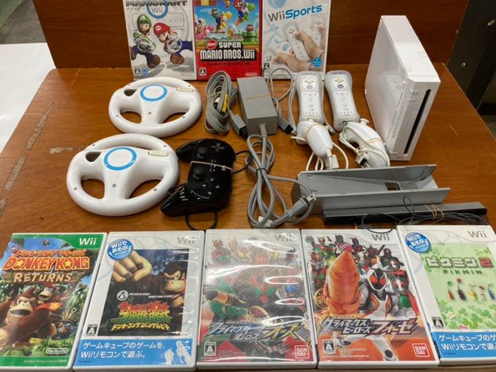 Wii 本体　他ソフト8本