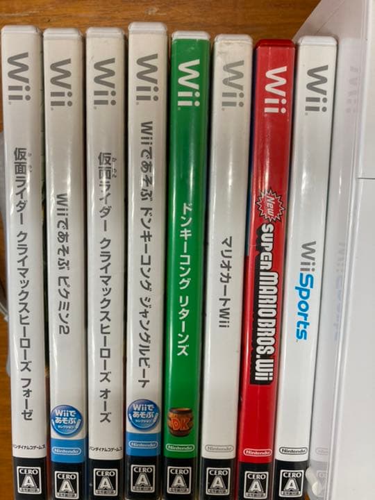 Wii 本体　他ソフト8本