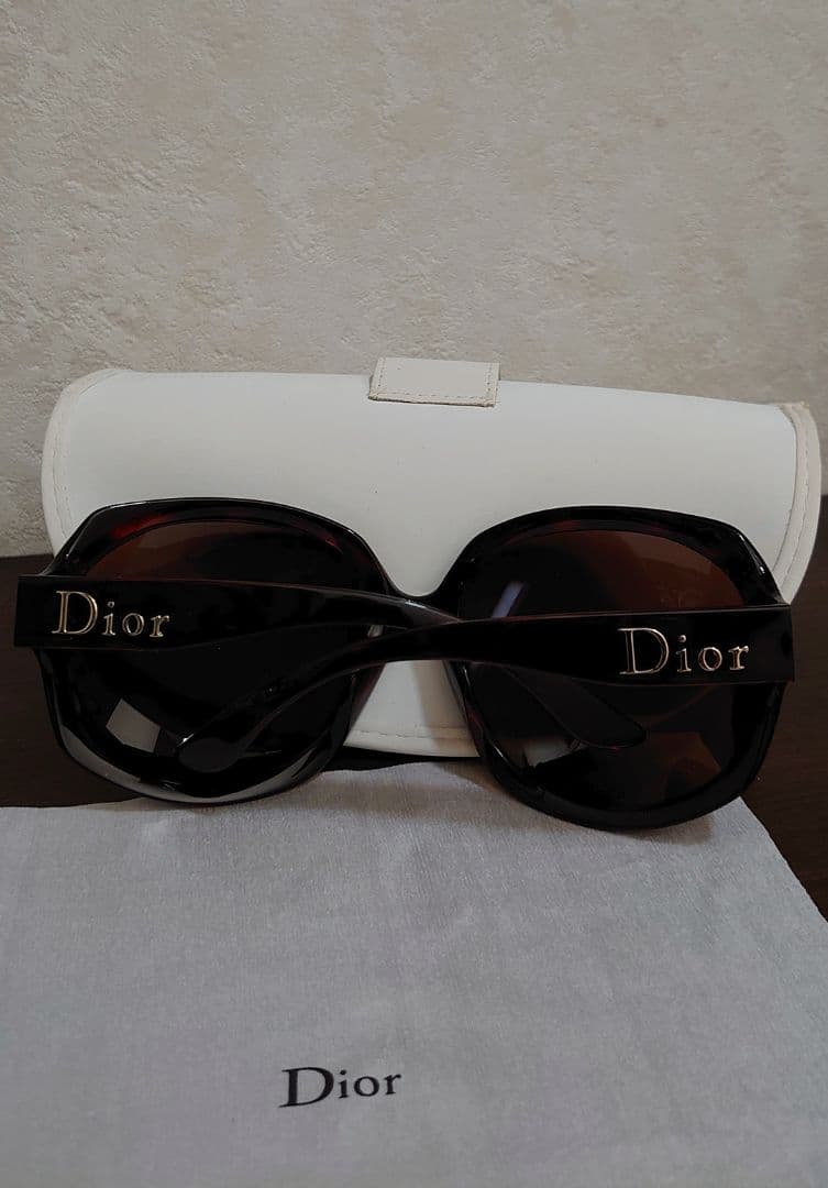 美品 Dior ディオール GLOSSY1 グロッシー サングラス べっ甲