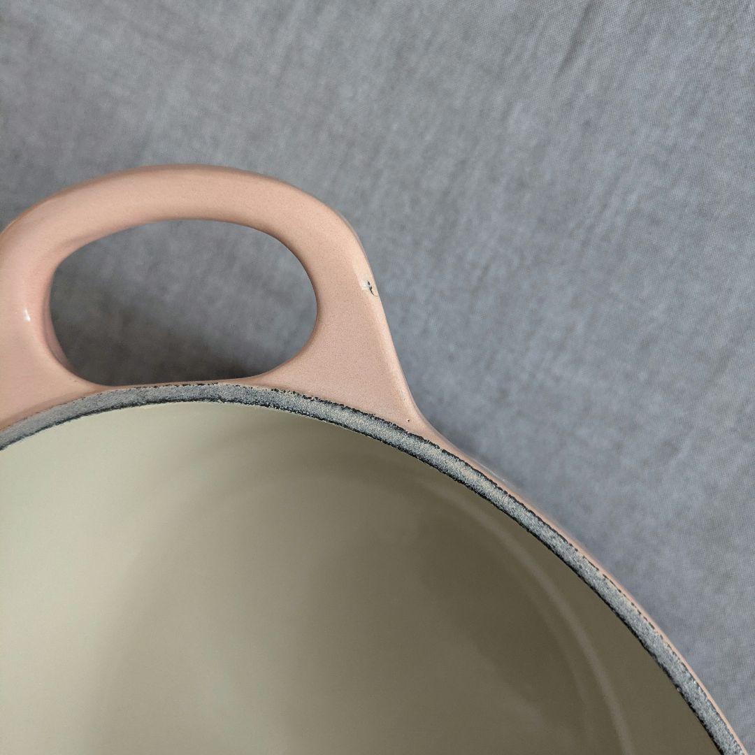 希少 LE CREUSET ココットオーバル　25cm　カプチーノ