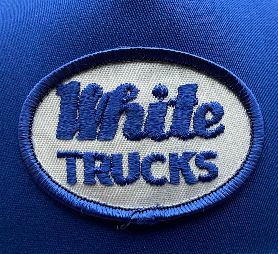 【ビンテージ】トラッカーキャップ70'sWHITE TRUCK