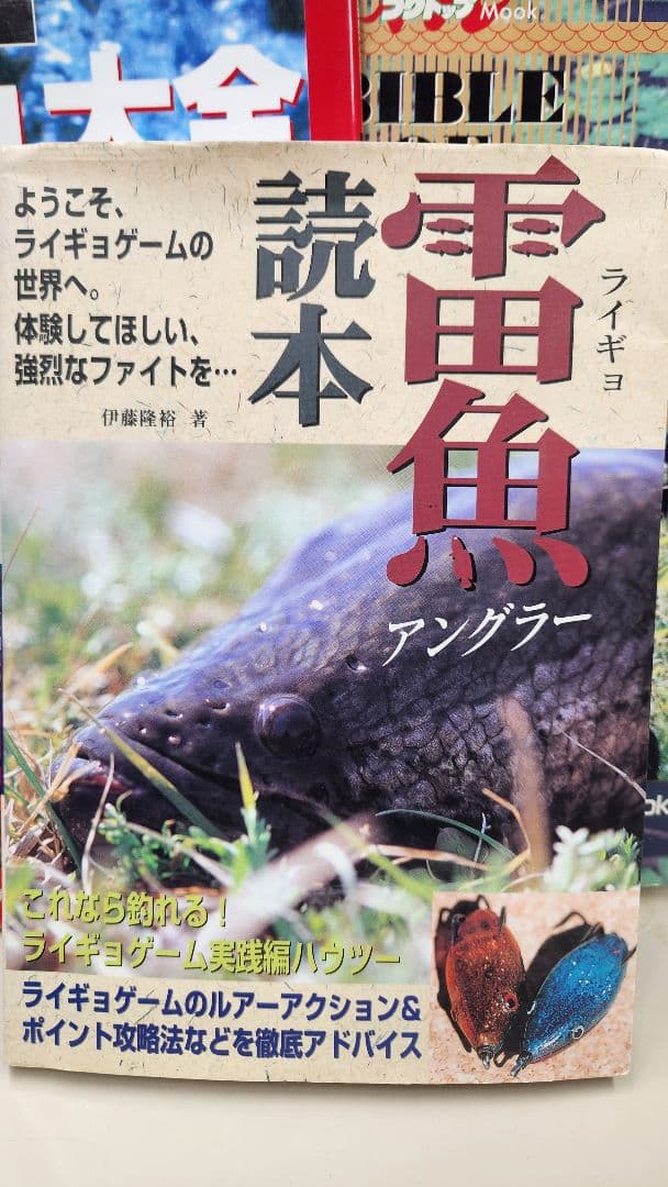 雷魚釣り関連書籍セット　雷魚の本まとめ