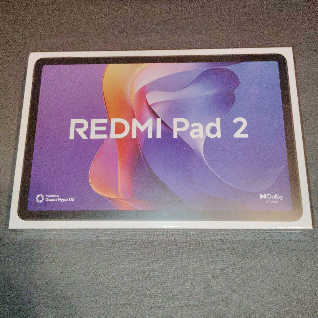新品未開封Xiaomi Redmi Pad 2 ミントグリーン4GB+128GB