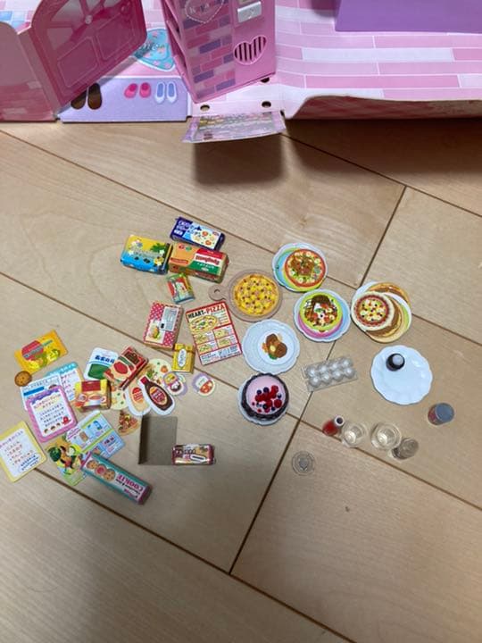 リカちゃんハウス、キッチン、冷蔵庫、車セット