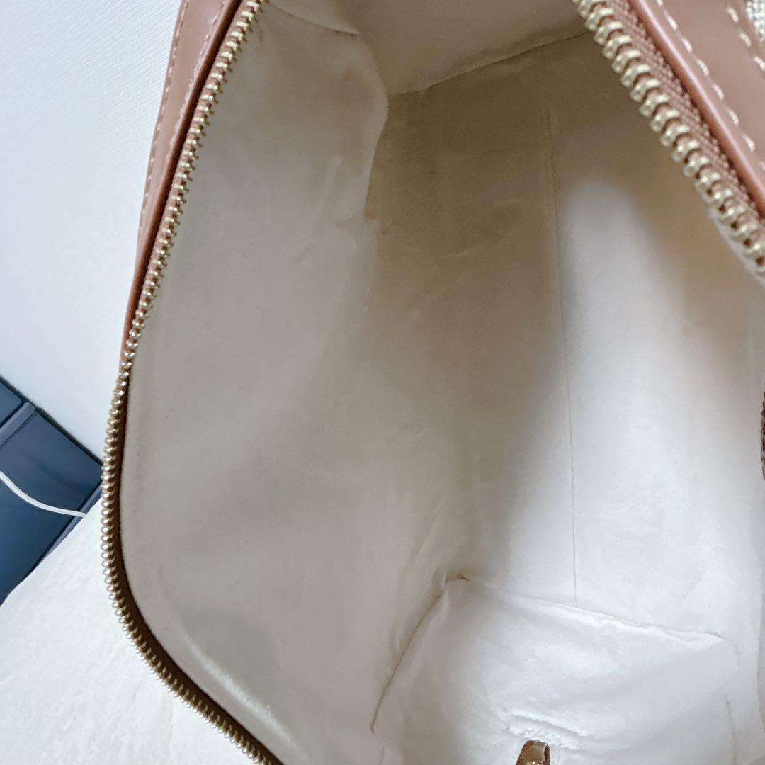 MOUSSY モノグラム ボストンバッグ Lサイズ ベージュ