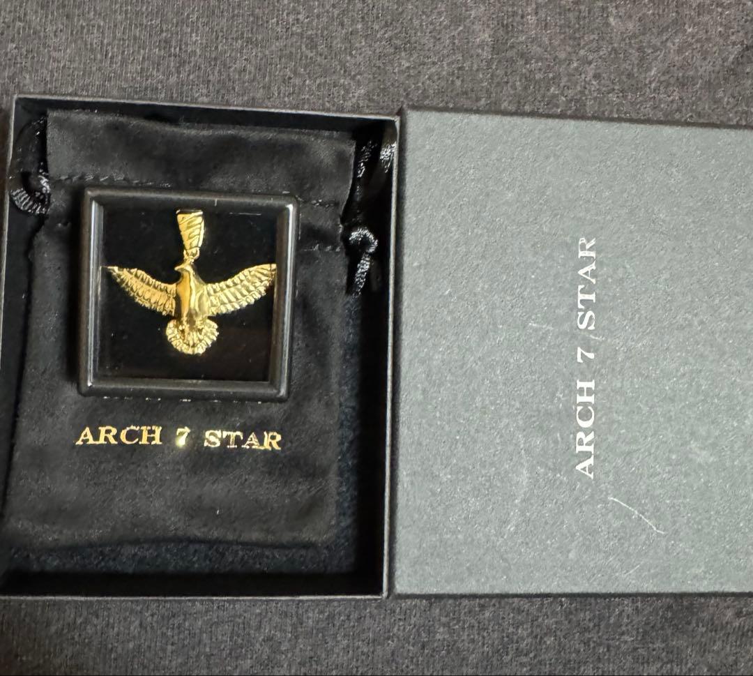 ARCH 7 STAR K18無垢　ペンダント
