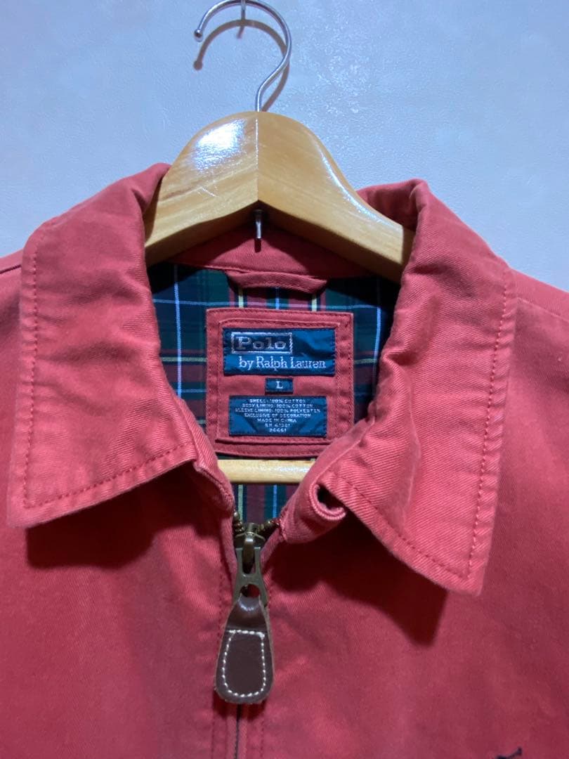 Polo by Ralph Lauren ラルフローレン　スイングトップ　赤