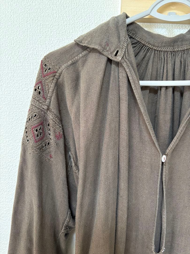 週末限定お値下げ！刺繍　アンティーク　ワンピース