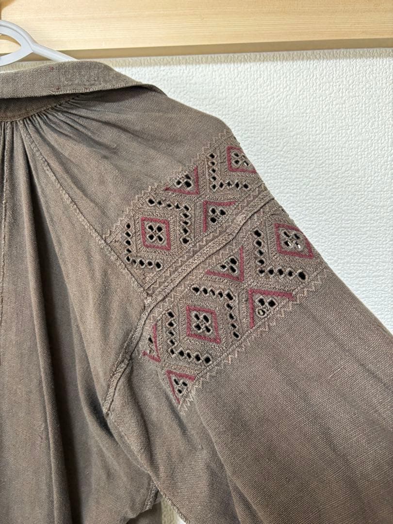 週末限定お値下げ！刺繍　アンティーク　ワンピース