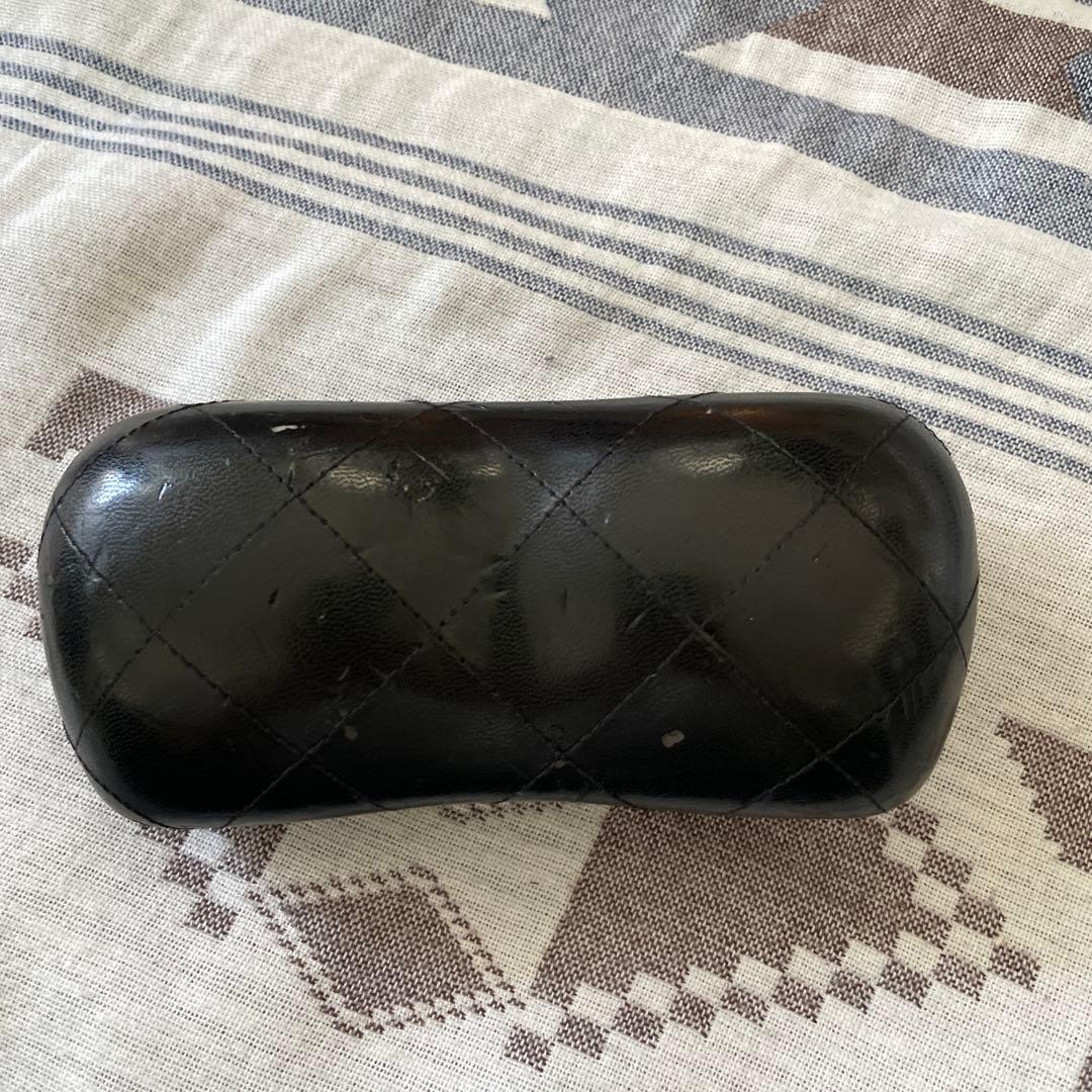 CHANEL ブラウン　スクエア　サングラス　べっこう