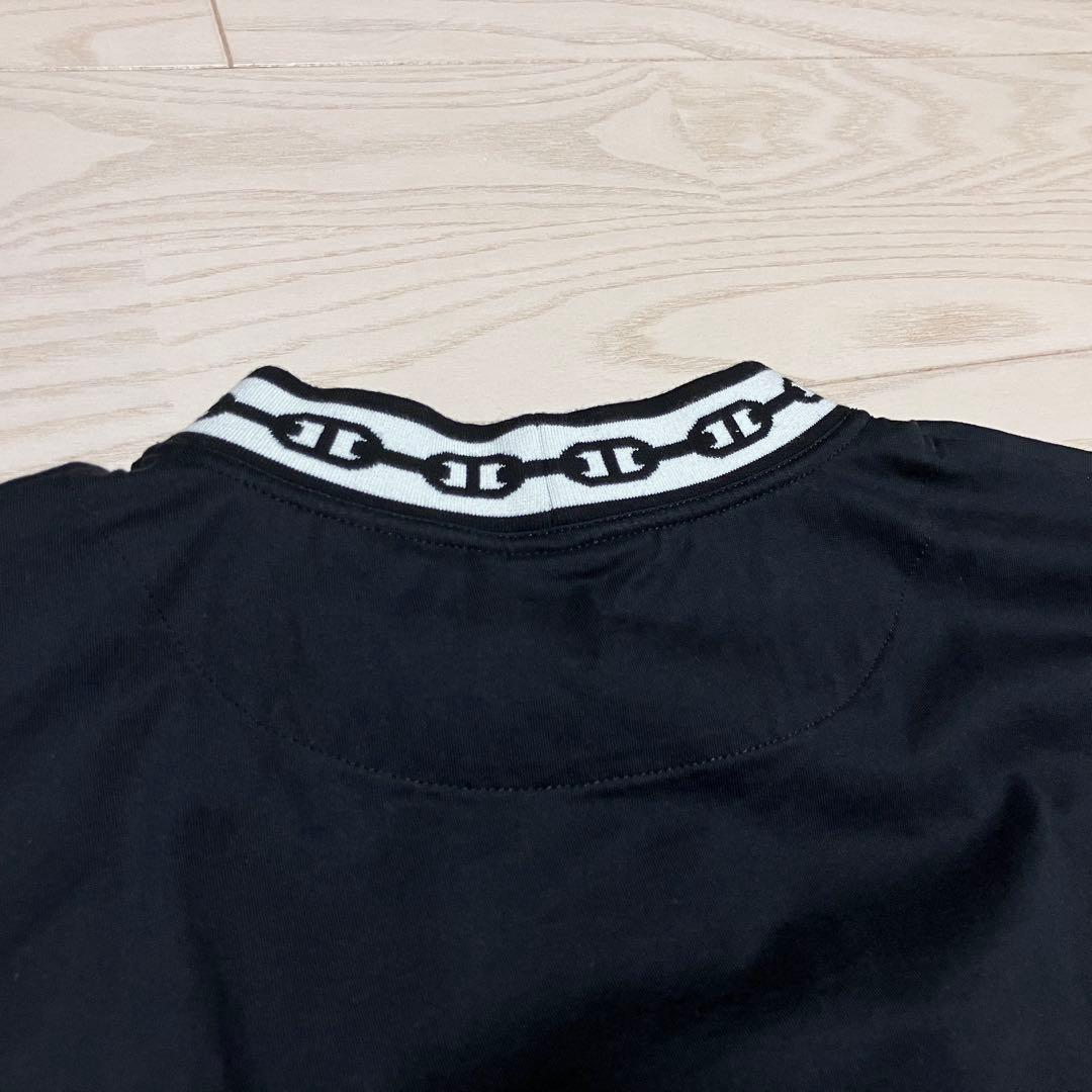 【美品】エルメス　シェーヌダンクル　フレンチスリーブ　半袖　Tシャツ　カットソー
