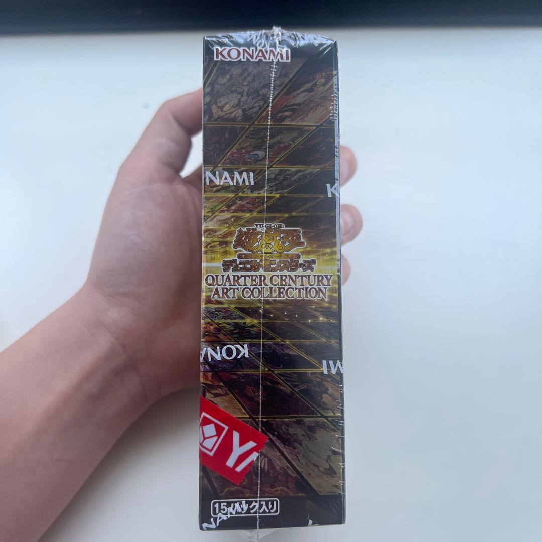 遊戯王　クォーターセンチュリーアートコレクション 1BOX シュリンク付き
