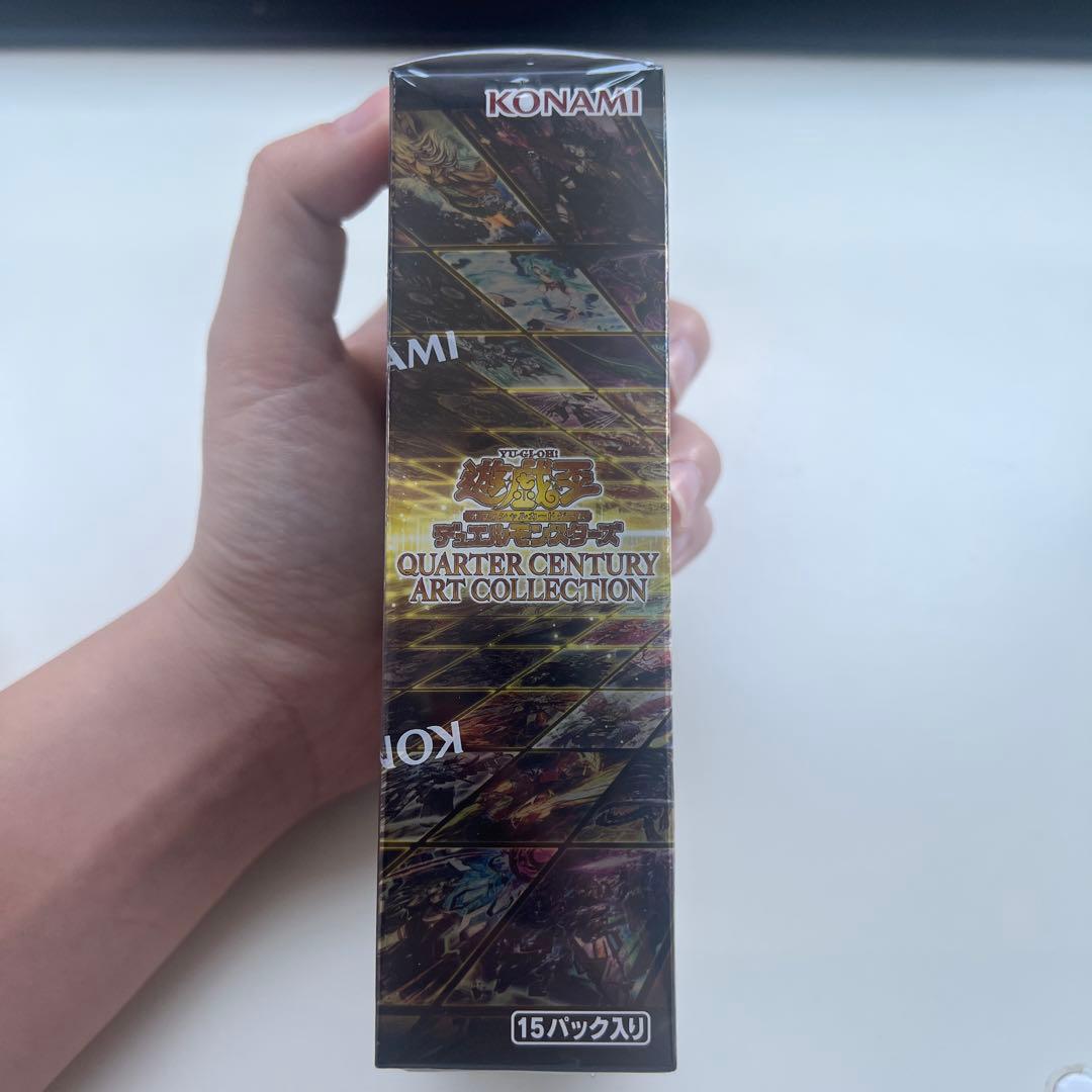 遊戯王　クォーターセンチュリーアートコレクション 1BOX シュリンク付き