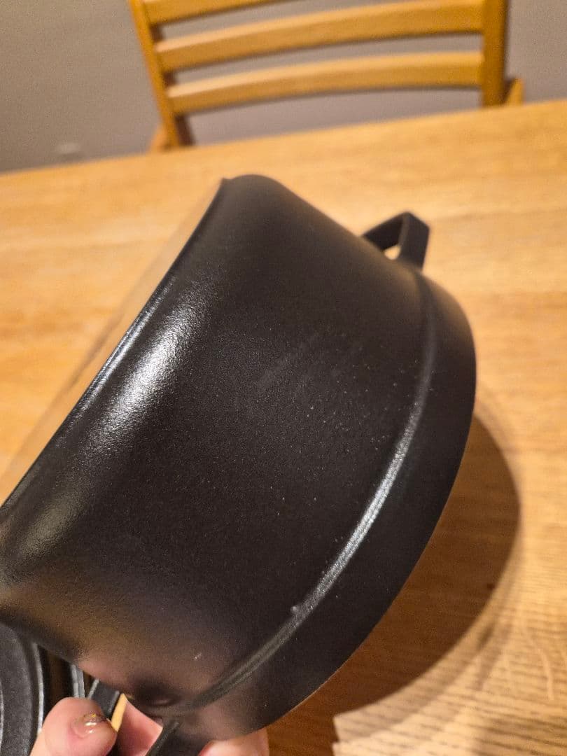 ストウブ　STAUB LA COCOTTE 両手鍋 黒　中古