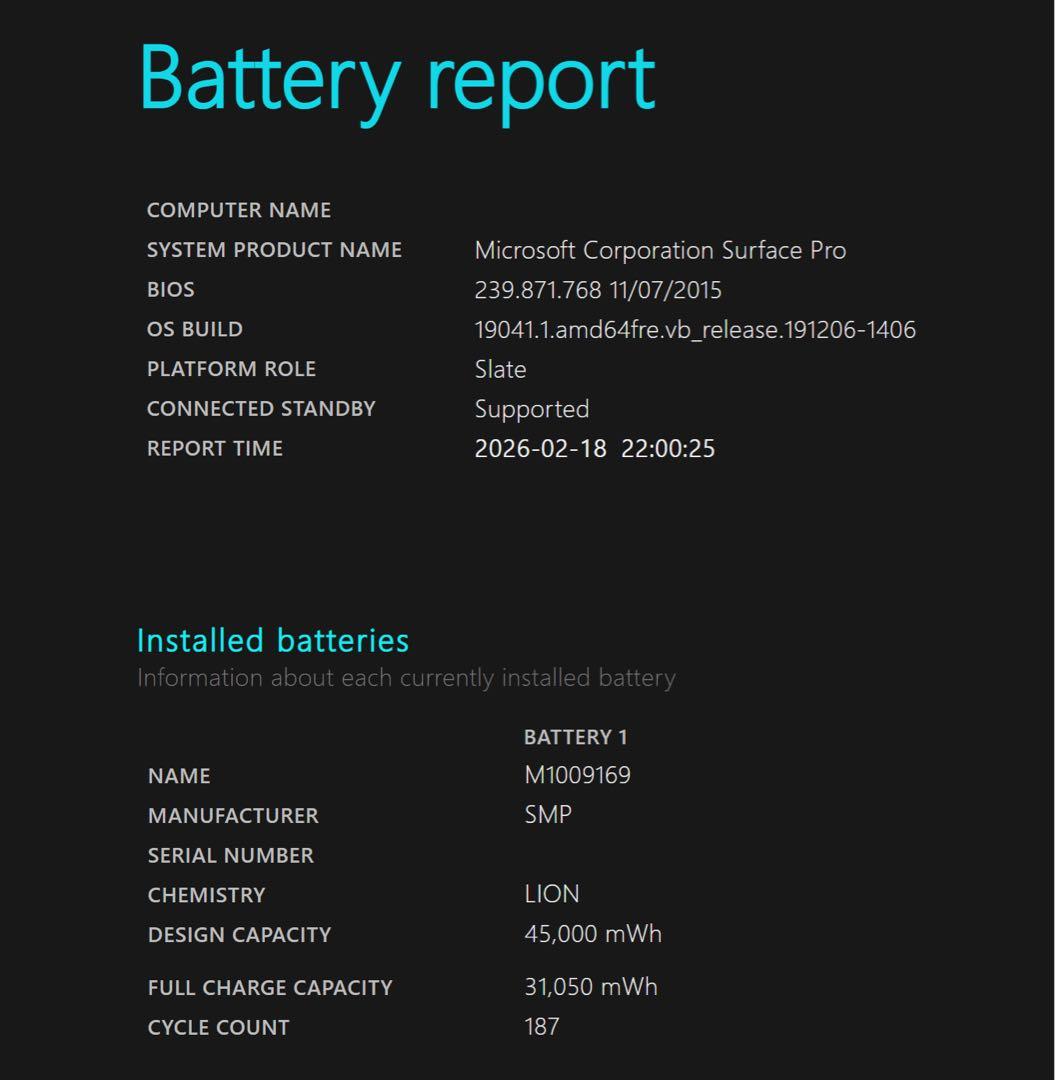Surface Pro5/i5-7300U/8GB/SSD256GB【ジャンク】