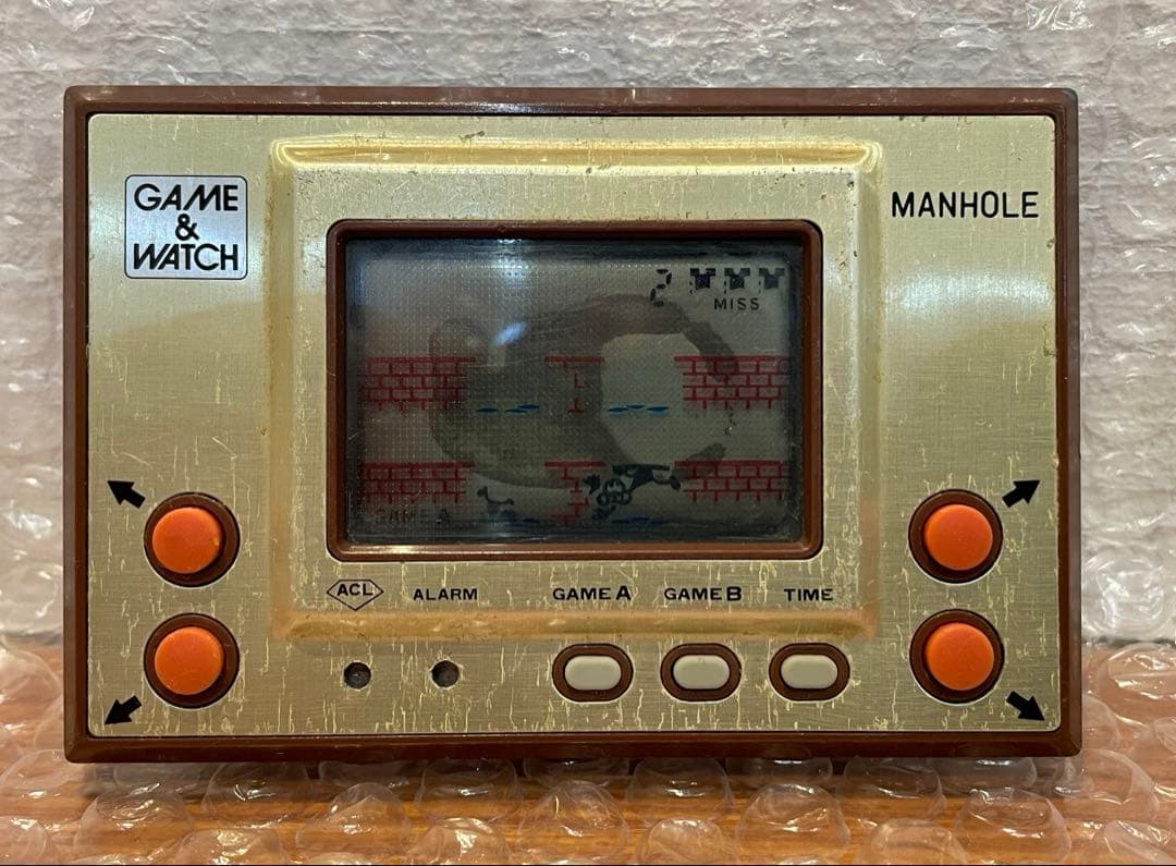 任天堂⭐︎ゲームウォッチ⭐︎マンホールとボール2個セット