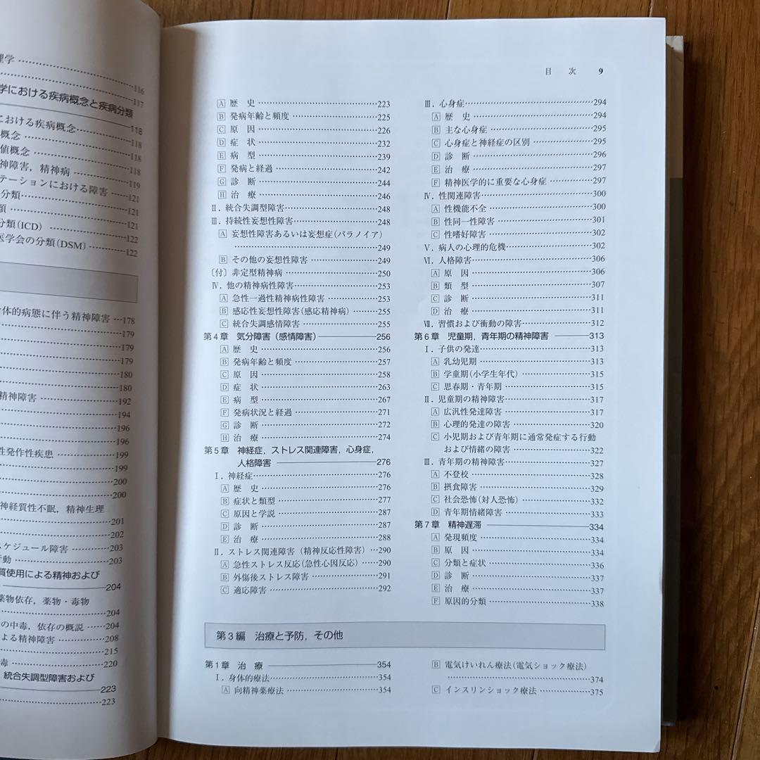 精神医学　【本体美品】