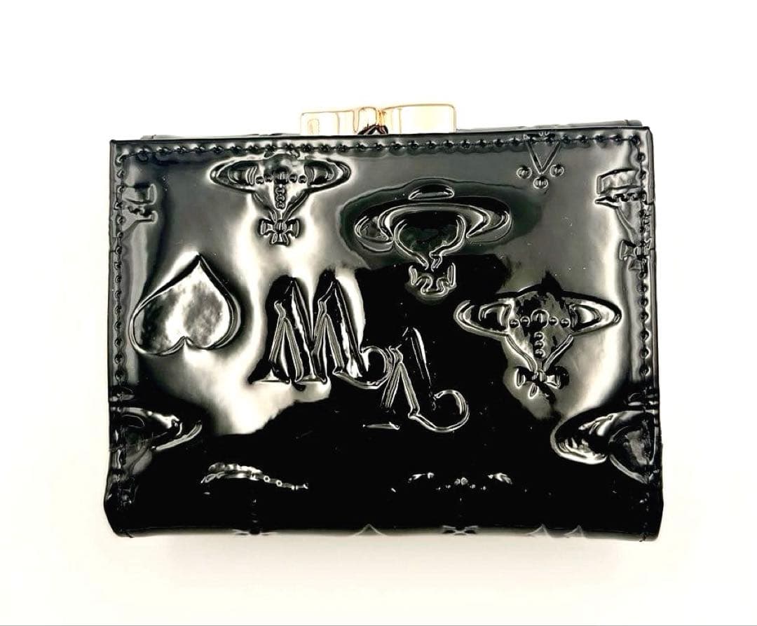 【新品✦超人気】Vivienne Westwood 三つ折り財布 ブラック 黒