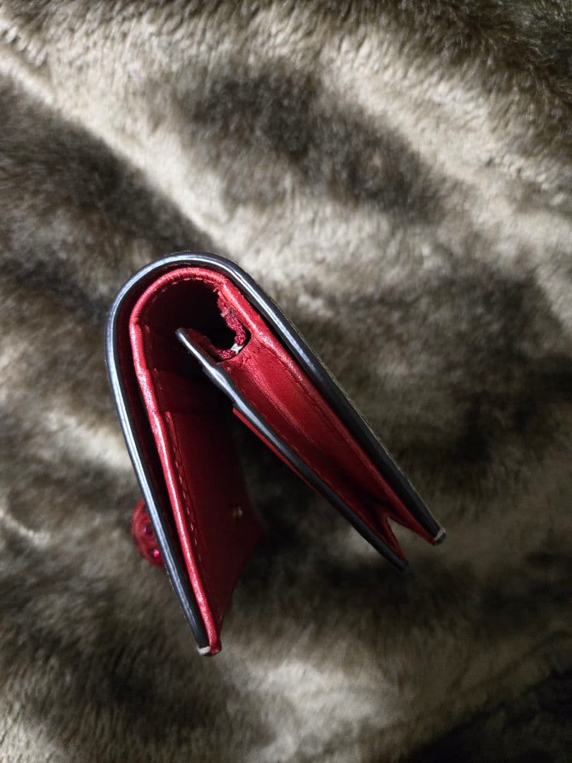 特別セール✨GUCCI 二つ折り財布 チェリー装飾