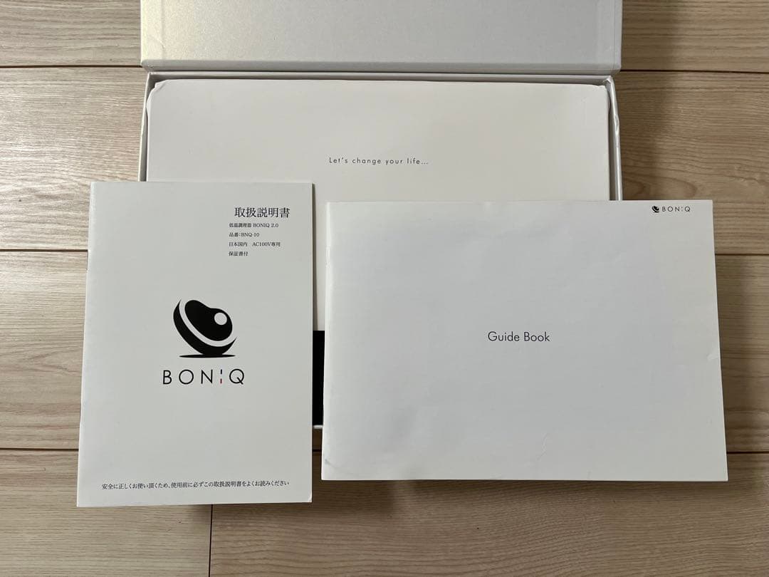 BONIQ 2.0 低温調理器 ブラック