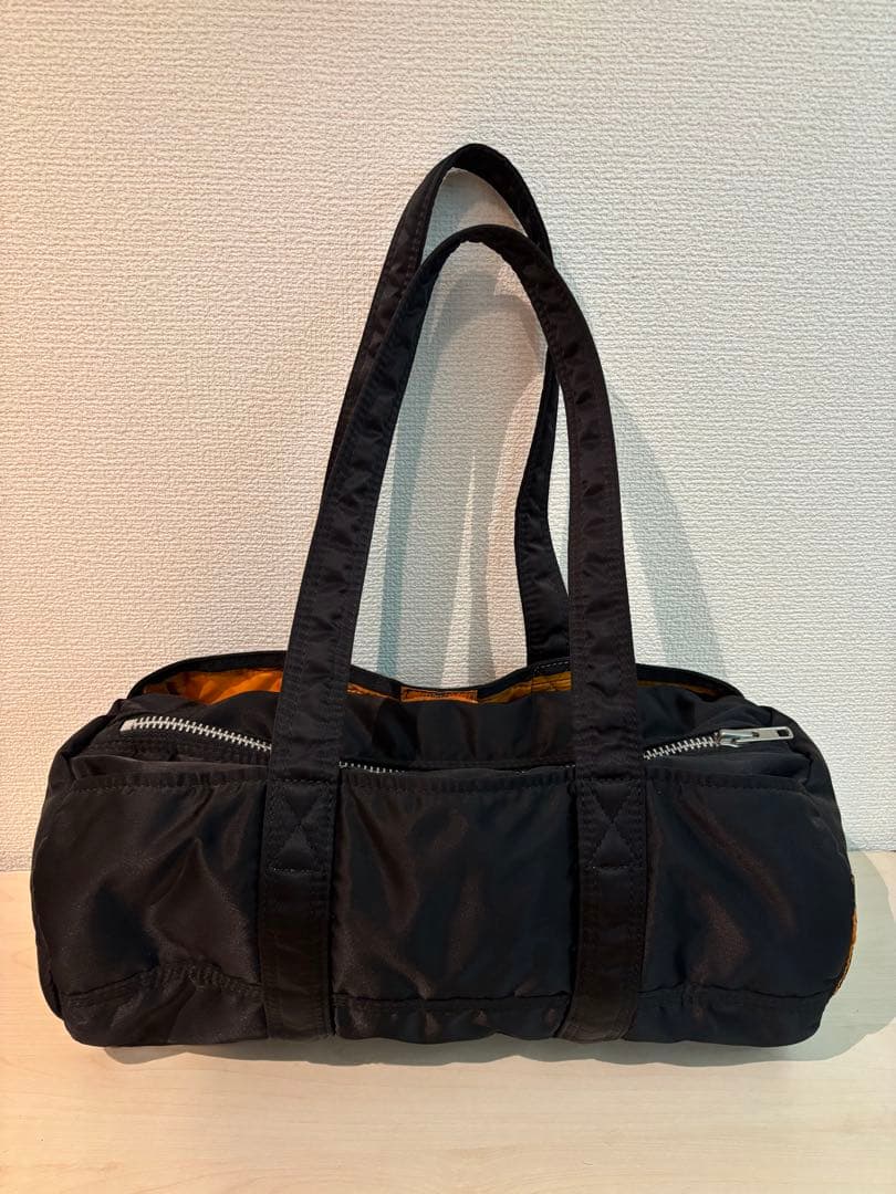 PORTER タンカー ミニドラムバッグ　黒