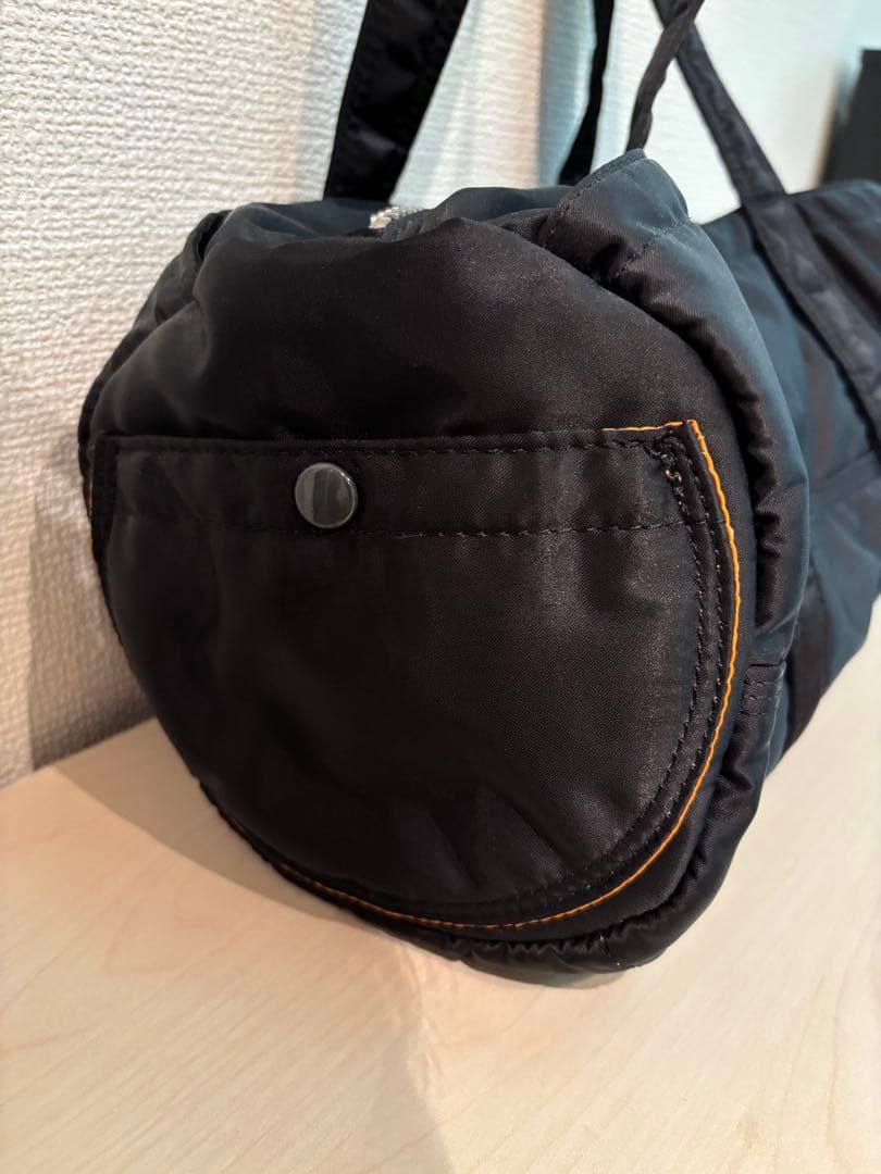 PORTER タンカー ミニドラムバッグ　黒