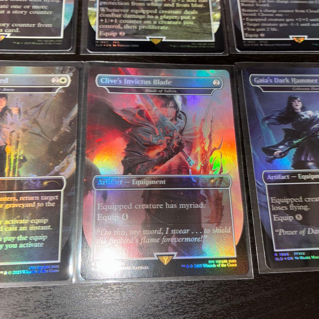 【MTG FF】Secret Lair Weapons Foil 英語版