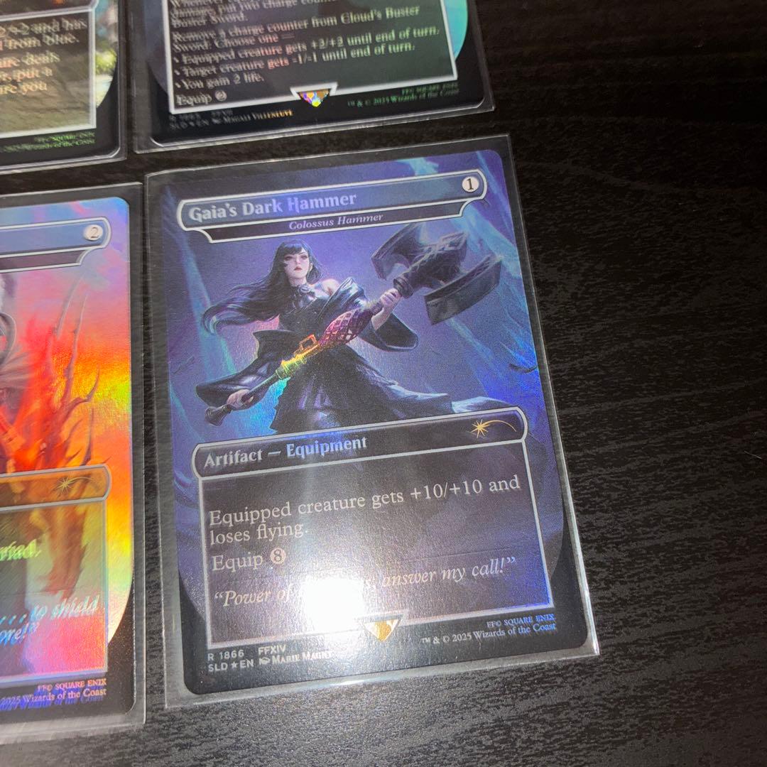 【MTG FF】Secret Lair Weapons Foil 英語版