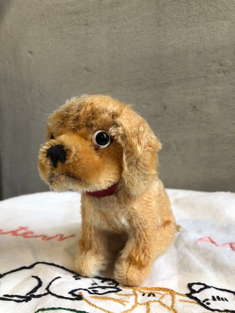 アンティーク シュタイフ ミニコッカースパニエル スージー Steiff