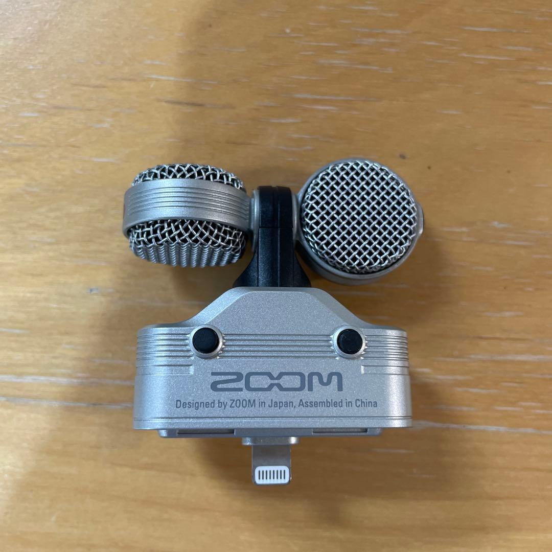 【美品】ZOOM iQ7 iPhone用 ステレオマイク Lightning接続