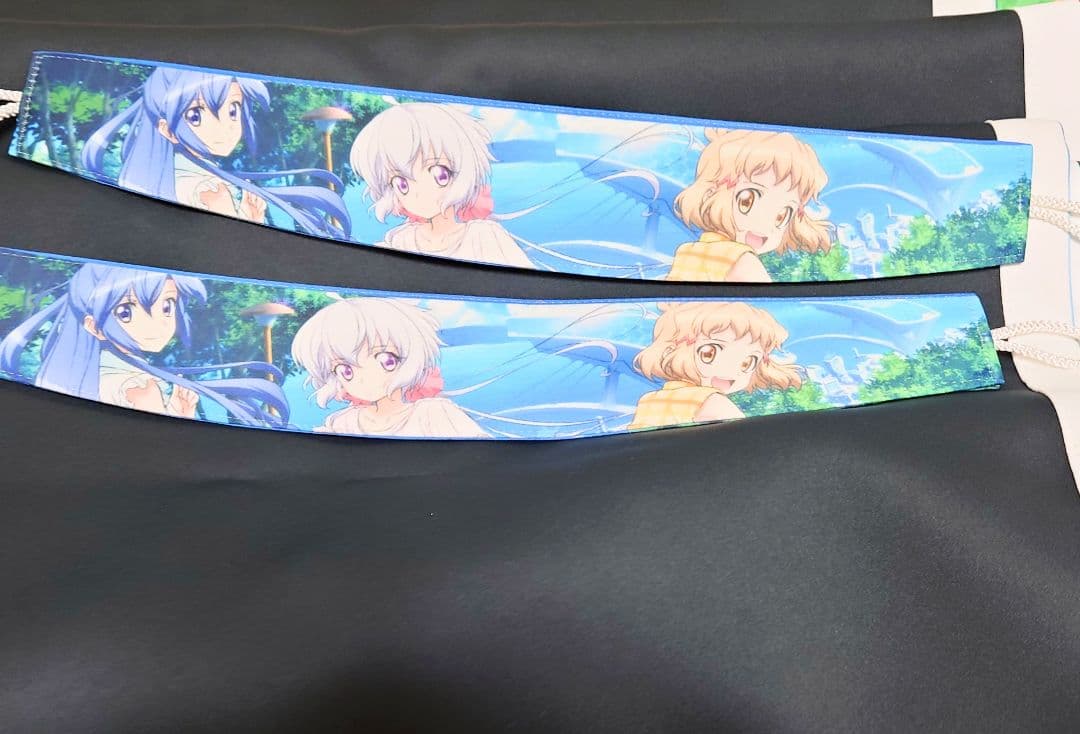 ひ*し様 戦姫絶唱シンフォギアＧＸ 描き下ろしカーテン(響＆翼＆クリス／公園)