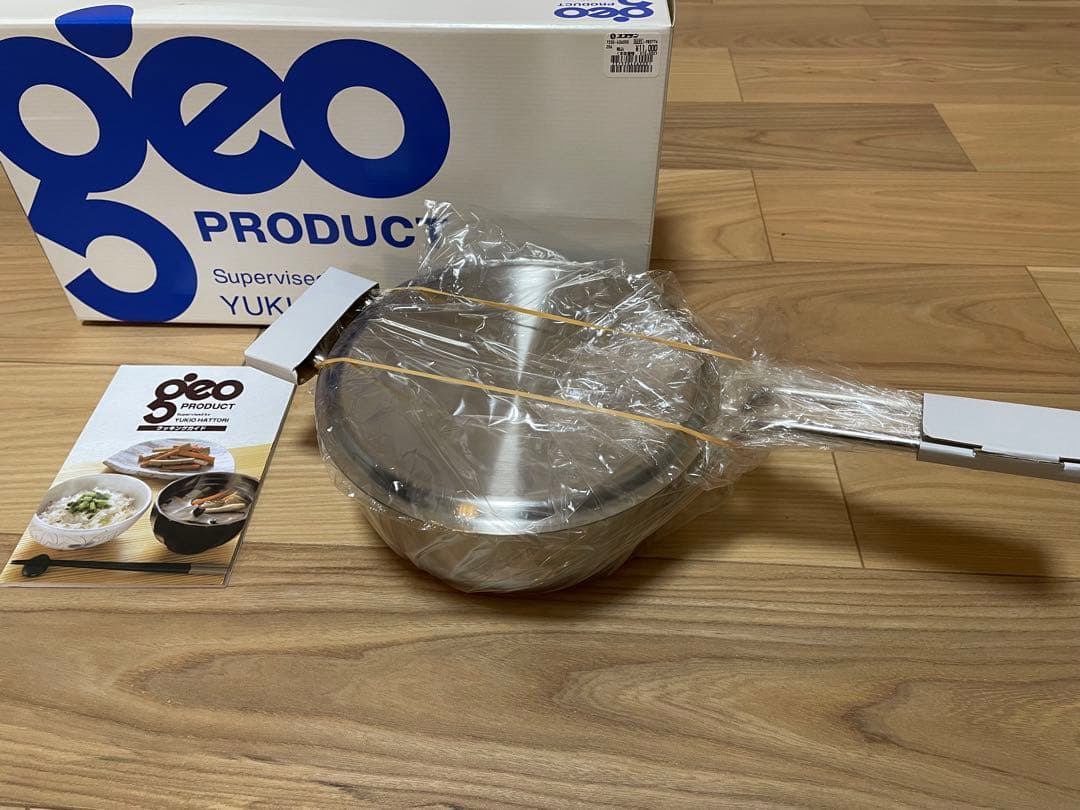 新品未使用geo product ジオプロダクト片手鍋 20cm 宮崎