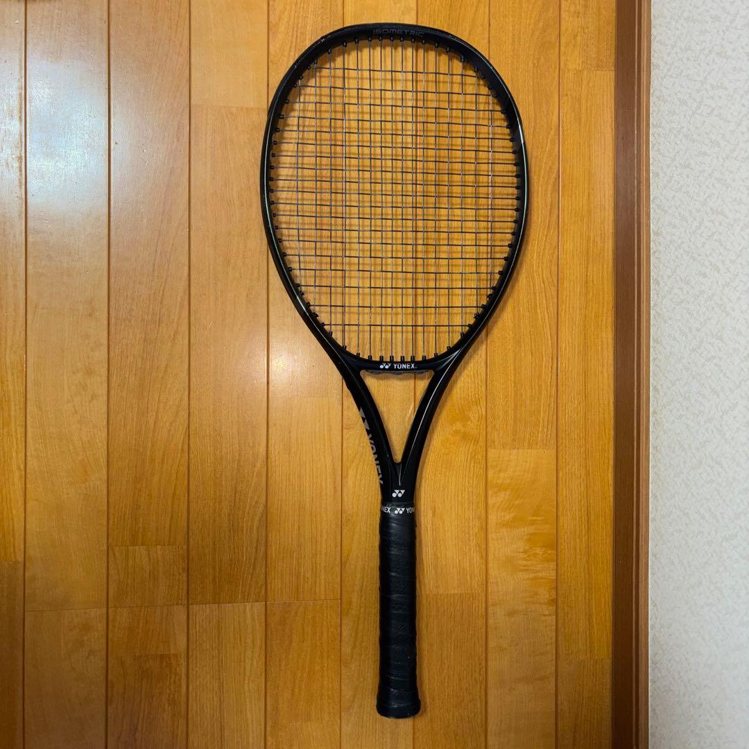 硬式テニスラケットYONEX ヨネックス 07Eゾーン100 黒