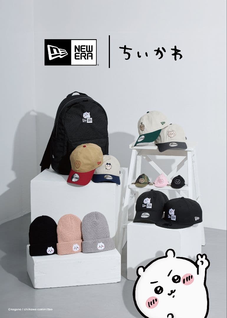 NEW ERA × ちいかわ ハチワレ 9TWENTY CAP