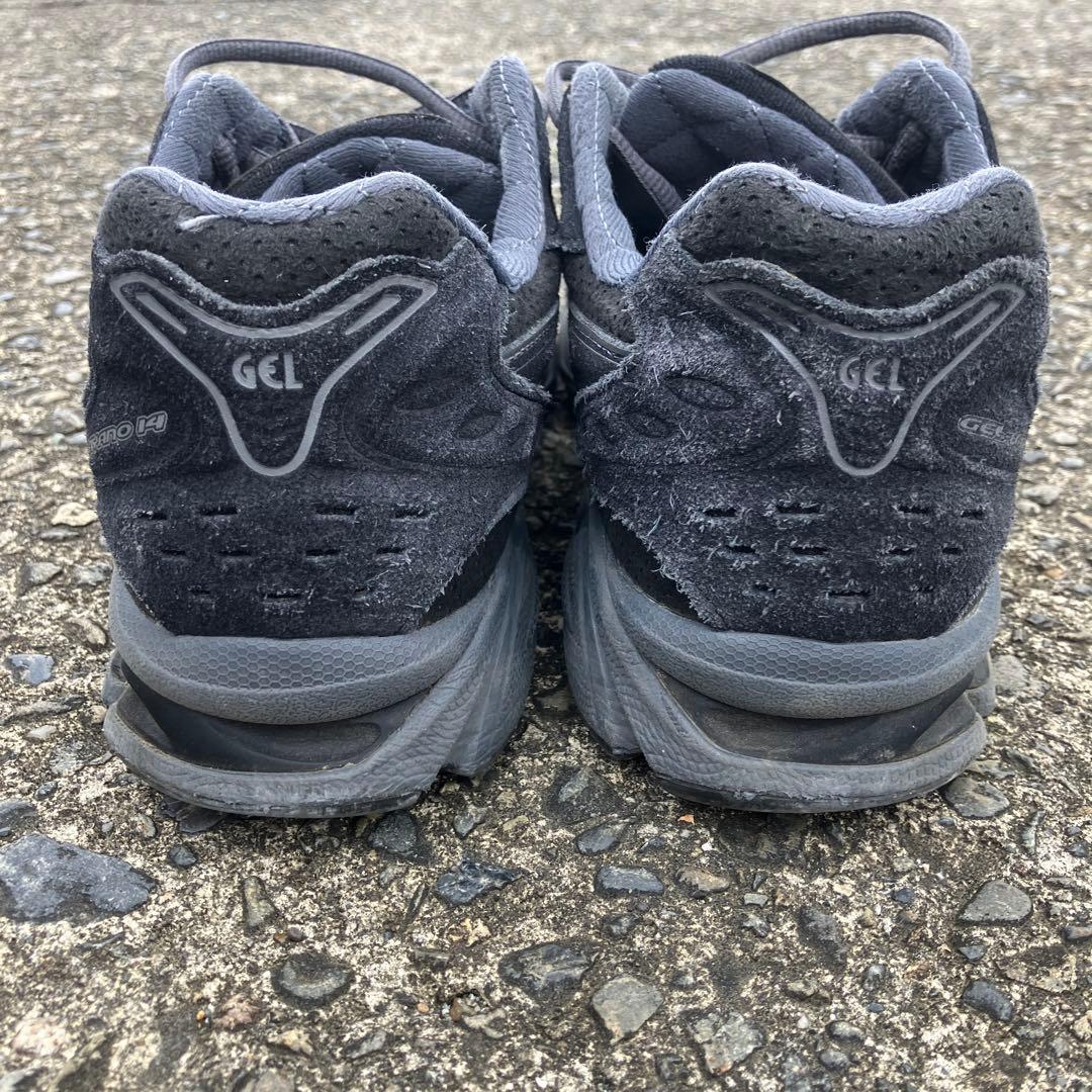 アシックス ASICS GEL-KAYANO14 ブラック スウェード