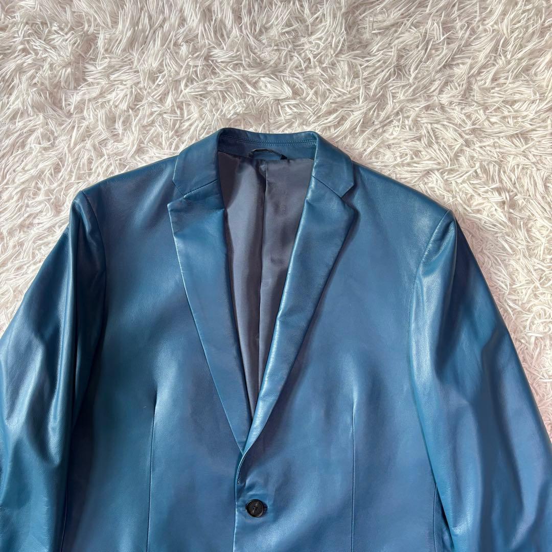 ✨未使用級/24年/L✨ジョゼフオフ テーラードジャケット ライトナッパレザー
