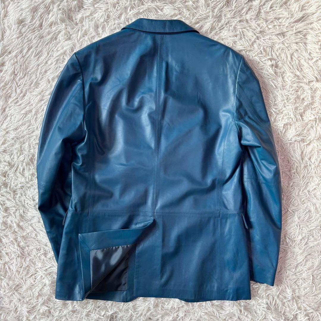 ✨未使用級/24年/L✨ジョゼフオフ テーラードジャケット ライトナッパレザー