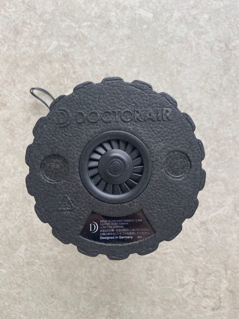 人気モデル DOCTOR AIR 電動フォームローラー ブラック